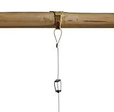 10 Pack Each STAS Moulding Hooks + Perlon Cords with Loop + Smartspring Hooks (59