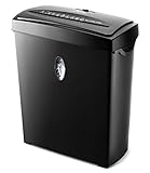 Paper Shredder,8-Sheet Capacity Cross-Cut Paper and