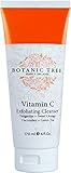 Anti Aging Face Wash Vitamin C Exfoliating Cleanser 6 Oz w/10% of Vitamin C- Reduction For Wrinkles and Lines-Green Tea,Cucumber,Tangerine and Sweet Orange.