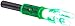 Nockturnal-X Lighted Nock for Arrows with .204 Inside Diameter Including Gold Tip Kinetic, Easton, Trophy Ridge, and Carbon Impact Brands - Green 1-Pack