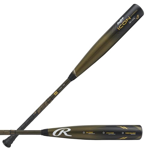 Rawlings | ICON Baseball Bat | 2023 | BBBCOR | -3