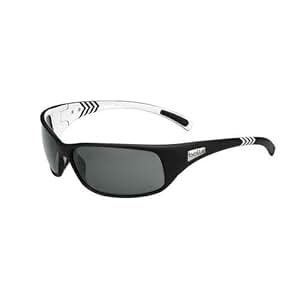 Bolle Recoil Sunglasses, Matte Black/White Arrow Frame