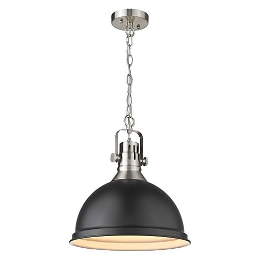 modern dome pendant light