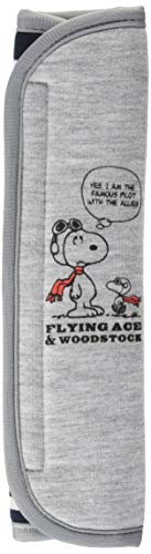 ボンフォーム(BONFORM) シートベルトカバー スヌーピー フライングスヌーピー 軽/普通車 ルームインテリア 32x10x2cm グレー 7503-16GR商品画像