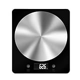 Epoch Making Digital Kitchen Scale 11lb/5000g Stainless Steel Electronic Food Scale with Large Platform and White LCD Display for Kitchen, School, Office