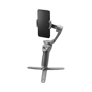 DJI Osmo Mobile 3 Combo – 3-Axis Smartphone Gimbal Handheld Stabilizer Combo (Grey) | with Carrying case and OSMO Grip…