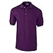 Gildan Mens Ultra Cotton Pique Polo Shirt (L) (Purple)