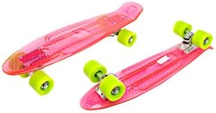 22" Transparent Skateboards (Pink)