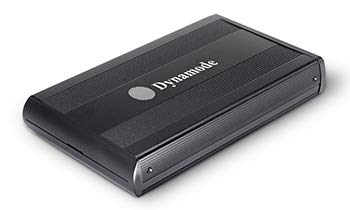 Dynamode USB-HD3.5S-B - USB2.0 3.5" SATA Enclosure - Black - rounded design