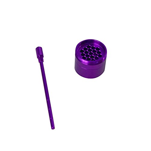 Primecooling Baffled Billet Aluminum Oil Catch Tank Can Reservoir Tank Universal ( Purple )