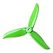 DALPROP CYCLONE Drone Propeller - FalcoRC 3 Leaf Props Tri-Blade High-Speed Propeller T5045C 6Pairs/12pieces(6CW/6CCW) for Drone Quadcopter FPV RC Racing (Yellow/Green/Purple)