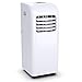 COSTWAY 8000 BTU Portable Air Conditioner with Remote Control Dehumidifier Function Window Wall Mount (8000 BTU)