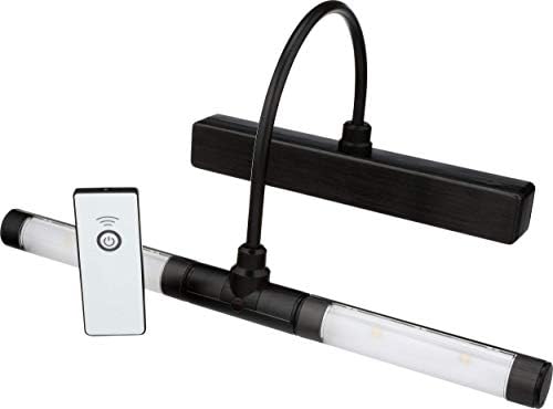 Rite Lite LPL601XLBRC Wireless 4 LED Picture Light with Remote Control, Black by Rite Lite