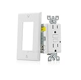 Paladin 15A GFCI GFI Receptacle Outlet w/Wallplate