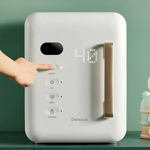 UV Sterilizer and Dryer, 22L Baby Bottle Sterilizer and Dryer, Multi-functional Disinfection Cabinet for Toys/Clothes/Beauty Tools/Tableware/Phone/Home Office Items