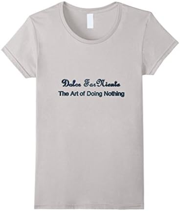 Women's Dolce Far Niente - The Art of Doing Nothing XL Silver