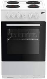 Beko KS530W 50cm Electric Cooker with Sealed Plate Hob White view 7