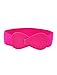 Allegra K Interlock 8-shaped Faux Leather Buckle Elastic Belt for Lady Pink One Size