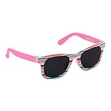Carter's Baby Little Girl Sunglasses, Pink Strip, Infant