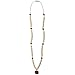 Mama & Little Zooey Silicone Baby Teething Necklace for Moms - Nursing Necklace in Marsala - Teething Beads and Baby Teething Toys