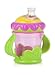 Nuby Two-Handle No-Spill Flower Child Cup with Super Spout, 7 Ounce