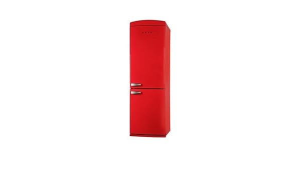 Frigo combi Svan SVRR1861, No Frost Rojo.: 656.97: Amazon.es: Hogar