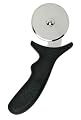 Update International PC-2 Stainless Steel Pizza Cutter with Plastic Handle, 2-3/4-Inch, Brown