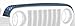 Rugged Ridge Hood Guard Body Armor for Jeep Wrangler TJ | Thermoplastic Olefin (TPO), Black Diamond | 11650.17 | Fits 1997-2006 Jeep Wrangler TJ