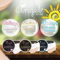 Angel Aura Sunscreen UV SPF50 PA +++ Set of Pink, Gold and Base color by jawnoy shop