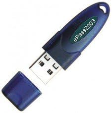 PAC Supplies USA Feitian PKI Epass 2003 Fips Validated, ICP Brazil,Citrix Ready, Authenication Token USB Dongle