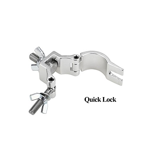 mountain ark 10 Pack Heavy Duty 165lb Aluminum Alloy Stage Lighting Clamp for Projector Par Light Spotlight Fits 32mm to 35mm (1-1/4" to 1-3/8") OD Tubing/Pipe