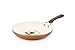 Trisha Yearwood Cottage Precious Metals 10 Inch Non-Stick Ceramic Fry Pan, Copper