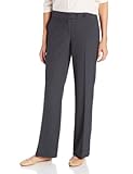 Calvin Klein Women's Classic-Fit Suit Pant, Charcoal, 4