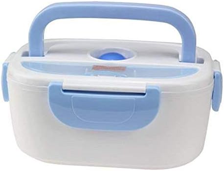 HeavenFort Hard Plastic Multi-Function Electric 40W Heated Portable Food Warmer | Electric Lunch Box | Tiffin Box | Lunch Dabba, 1.5L (Multicolour)