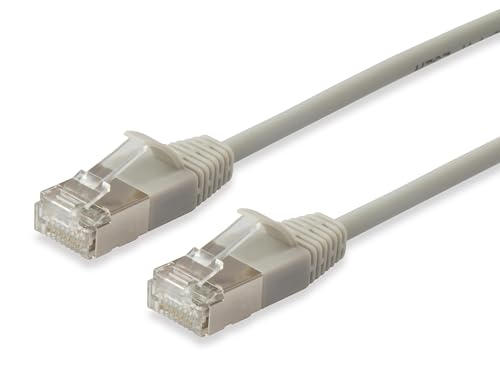 Equip Patch Cable Slim RJ45 S/FTP CAT6A/10GS 5.00 m Beige