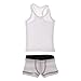 Jili Online 1/6 Scale White Vest Underwear Fit Hot Toys Sideshow 12inch Figures Clothes