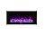 Caesar Fireplace Linear Wall Mount Recess Freestanding Flame Electric Fireplace, 50", Multicolor