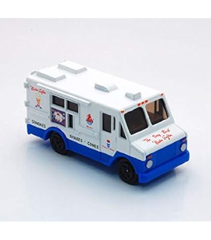 Fastlane Ice Cream Van Turquoise 2014 Diecast Fast Food Delivery Truck | Gift for Him