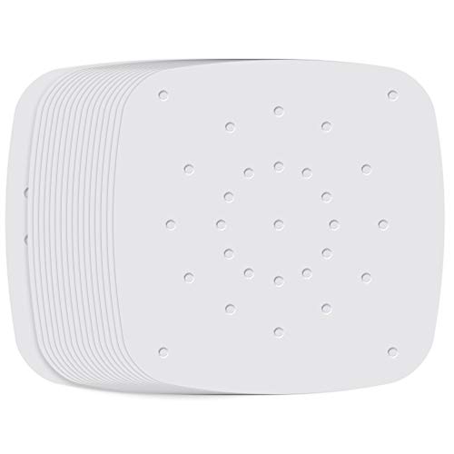 Besego Air Fryer Liners - 6.5 Inches, 100 pcs Perforated Parchment Paper Compatible with Philips, Cozyna, Secura, NuWave Brio, Chefman, GoWISE USA, BLACK+DECKER, COSORI and More Air fryers