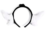 springcos Dragon Maid Cosplay Kanna Kamui Horns Headband accessories White