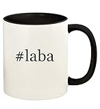 #laba - 11oz Hashtag Ceramic Colored Handle and