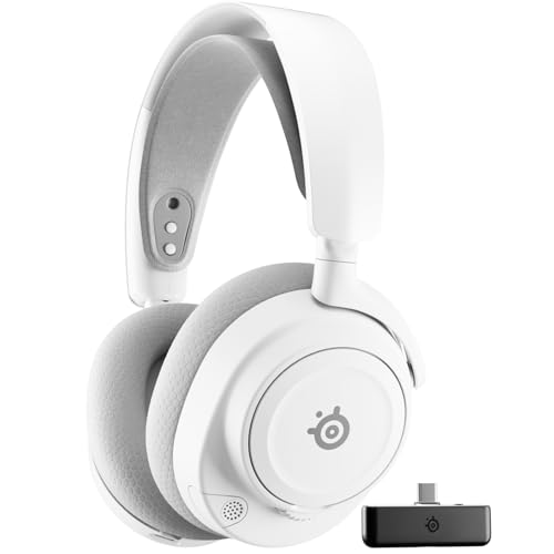 SteelSeries Arctis Nova 7X Wireless Gen 2 Xbox Gaming-Headset - Echtzeit-App-Steuerung - Über 50 Std. Akkulaufzeit - 2,4 GHz/Bluetooth parallel möglich - PC, PS5, PS4, Switch 1/2, Mobilgeräte