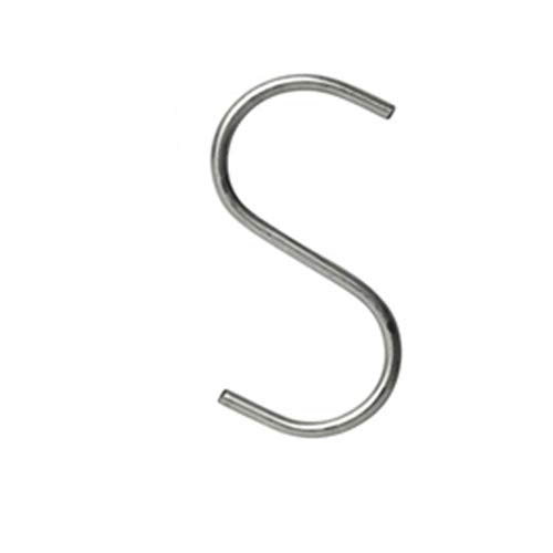 S Joining Hooks, Strong zinc Plated Wire,Hangers/Size: 40mm H x 20mm W, Direct Bazaar