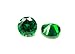 Alone Moon Loose Emerald Synthetic Gemstones Round Diamond Cut Perfect Replacement for Jewelry Making (2mm, 500pcs)