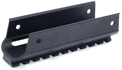 FMA AIRSOFT MP7 KSC KWA TM GBB RAIL SET MOUNT BLACK VERSION 2