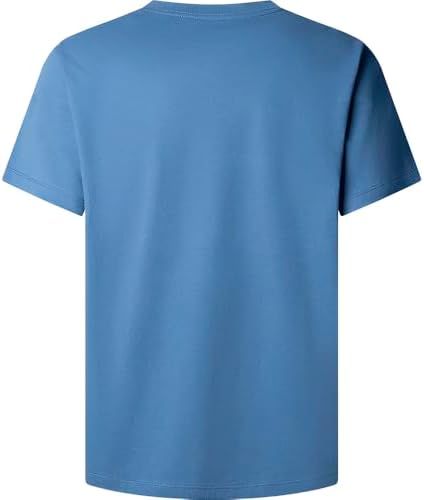 Eggo N Camiseta, Azul (Azul Marino Lavado), M para Hombre