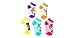 Paw Patrol Little Nickelodeon Girls 5 Pack Shorty, Assorted Bright, Fits Sock Size 5-6.5 Fits Shoe Size 4-7.5