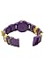 Lego Batman 8020844 Batgirl Kids Minifigure Link Buildable Watch | Purple/Yelow | Plastic | 25mm case Diameter| Analog Quartz | boy Girl | Official