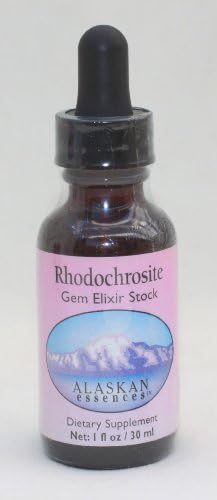 Alaskan Essences Rhodochrosite Gem Elixir Stock Dietary Supplement 1 oz size by Alaskan Essences