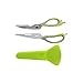 Kitchen Scissors Shears, Reignet Heavy Duty Come-Apart Multifunction Kitchen Shears with Magnetic Holder for Vegetables, Poultry, Meat, Herbs, Nut Cracker, Can Opener